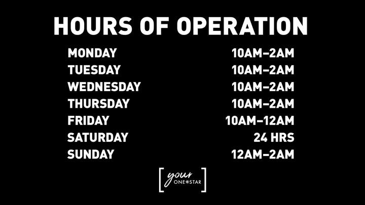 Hours of Operations